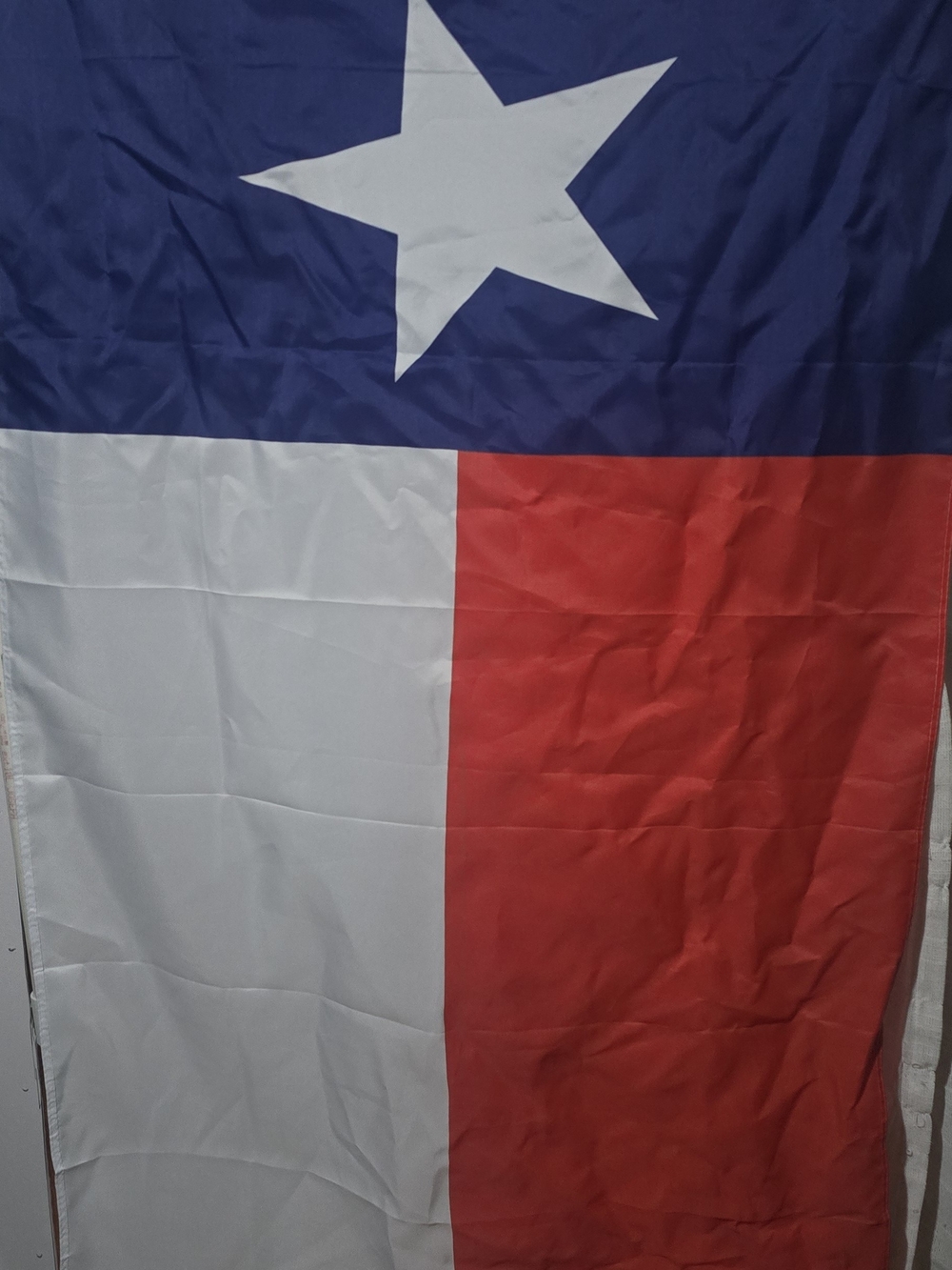 Large Texas Lone Star Flag - Red White Blue